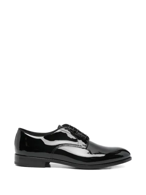 Doucal's patent-leather Derby shoes