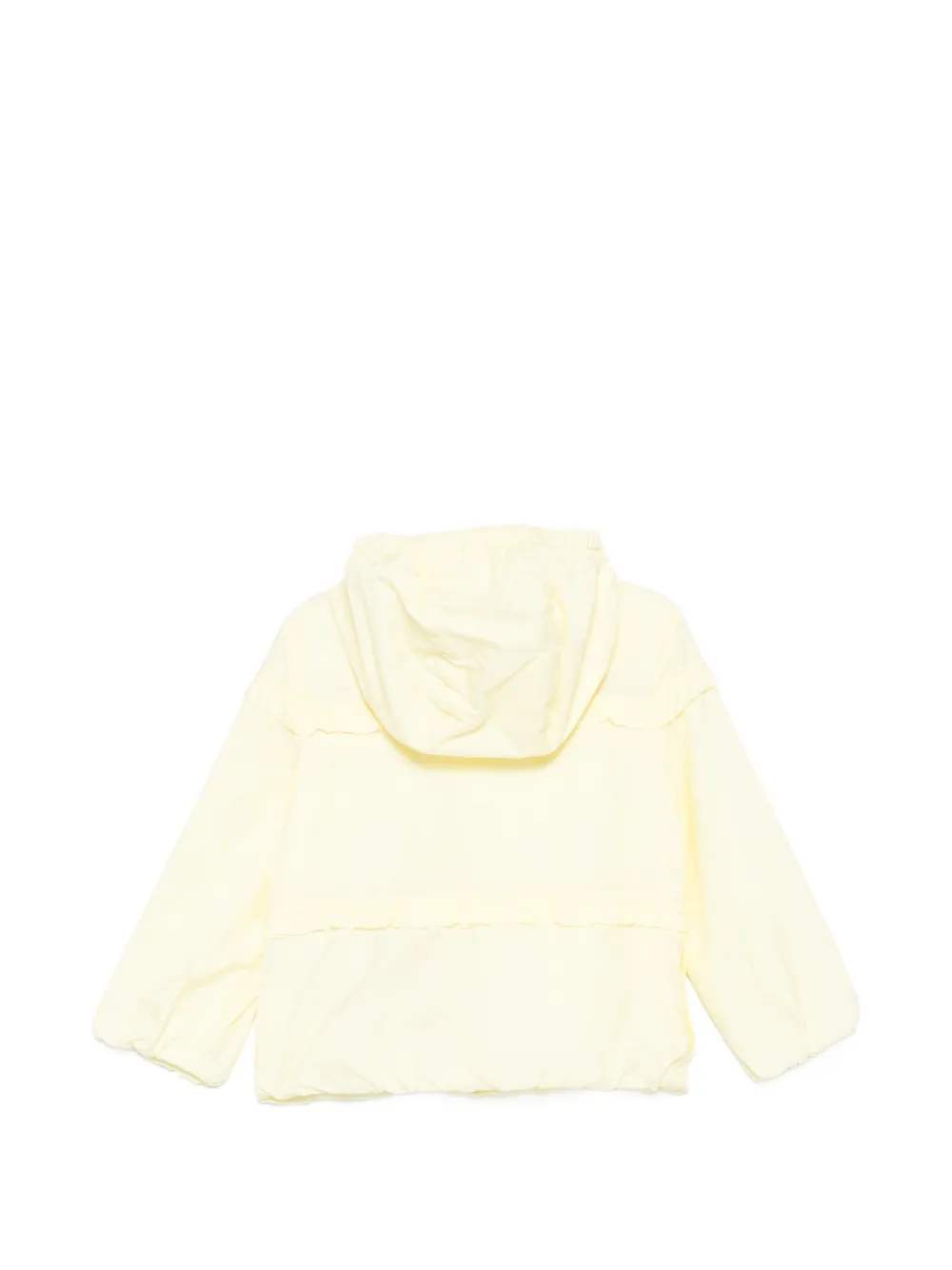  Moncler Enfant Hiti Ruffled Hooded Jacket - Yellow 