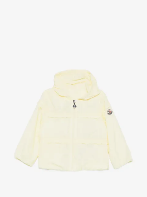 Moncler Enfant Hiti ruffle-trimmed hooded jacket
