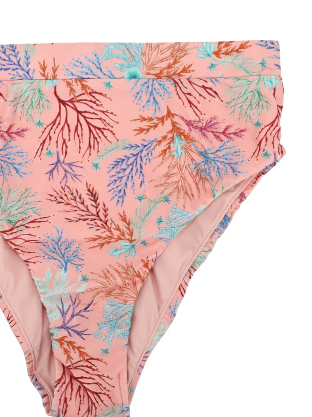  Patbo High-waist Bikini Bottoms - Pink 