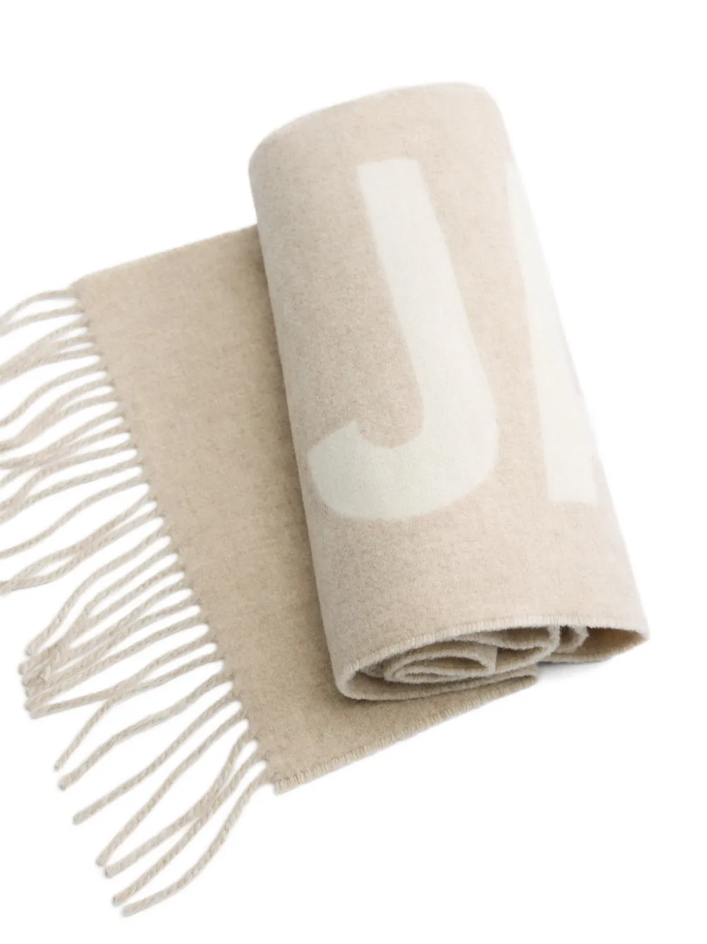 Jacquemus The sjaal Beige