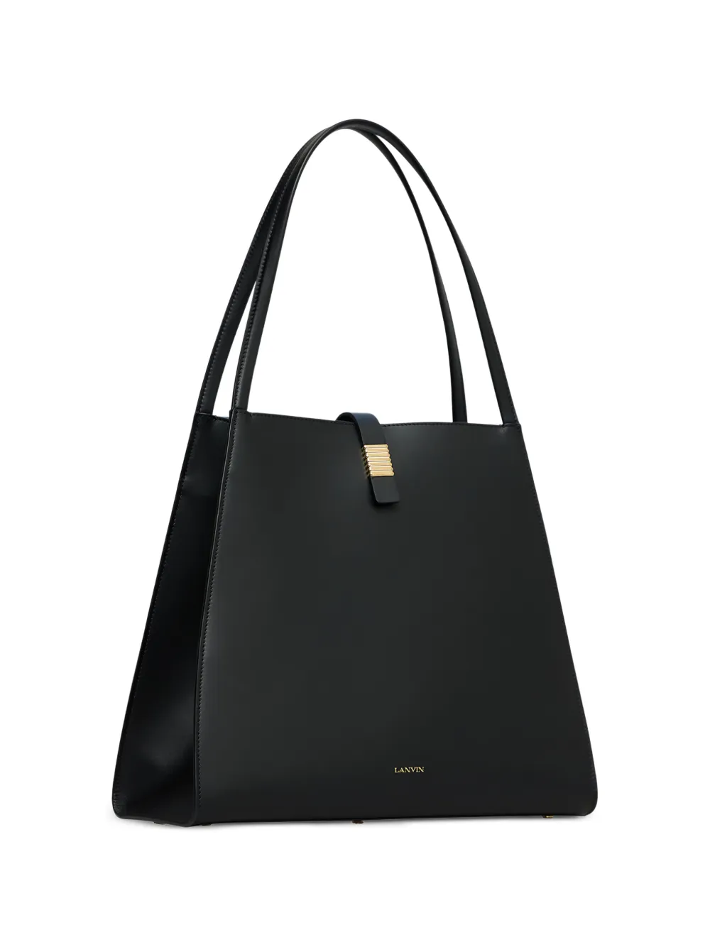 Lanvin leather shoulder bag - Nero
