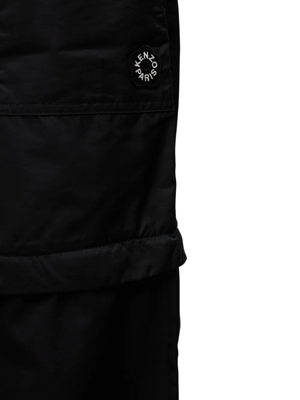  Kenzo Buttoned Trousers - Black 