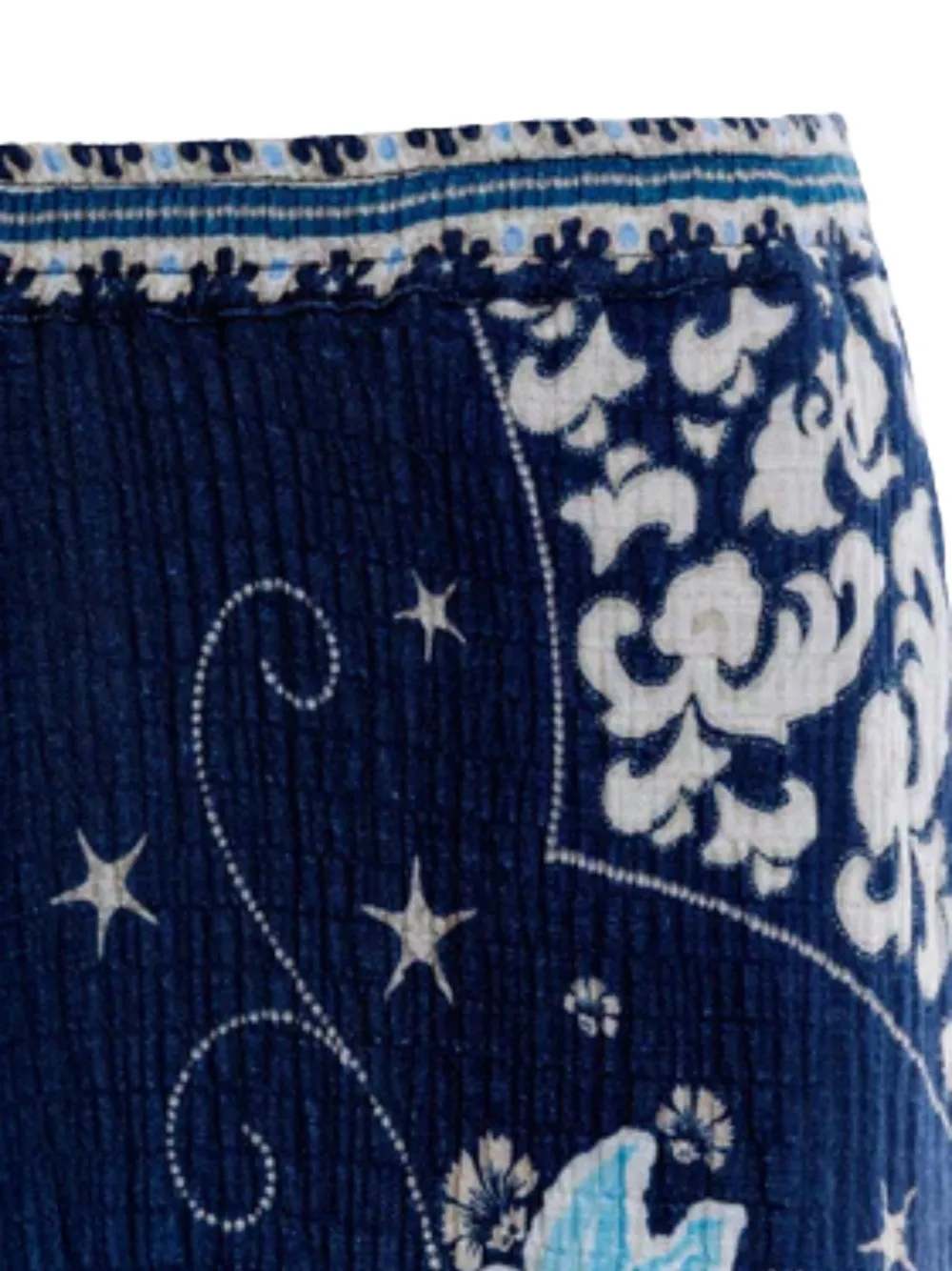 Agua By Agua Bendita Malaga shorts met print Blauw