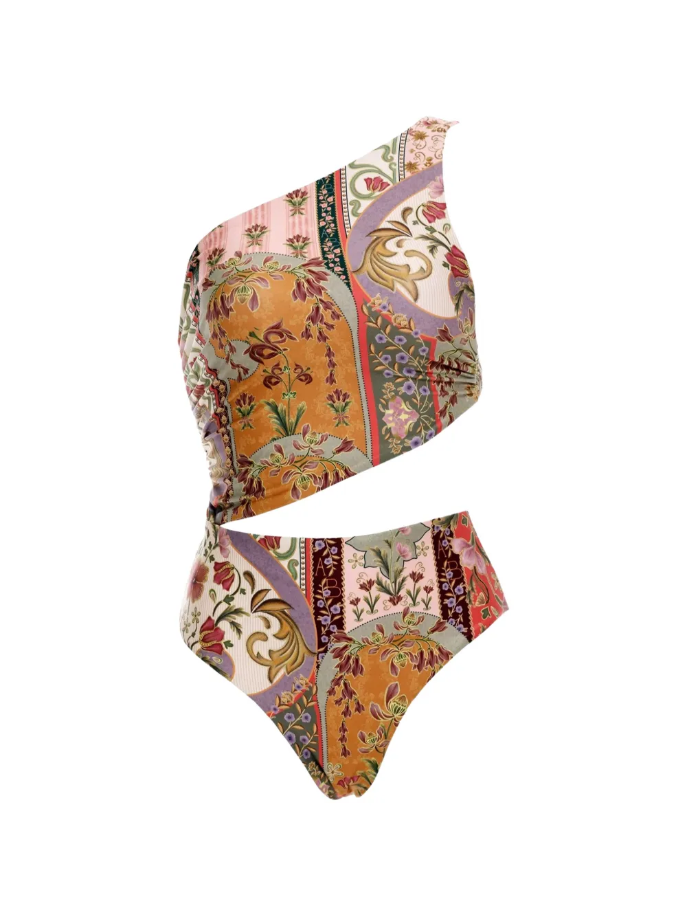 Agua By Agua Bendita Greisa Aura cut-out one-piece swimsuit - Arancione