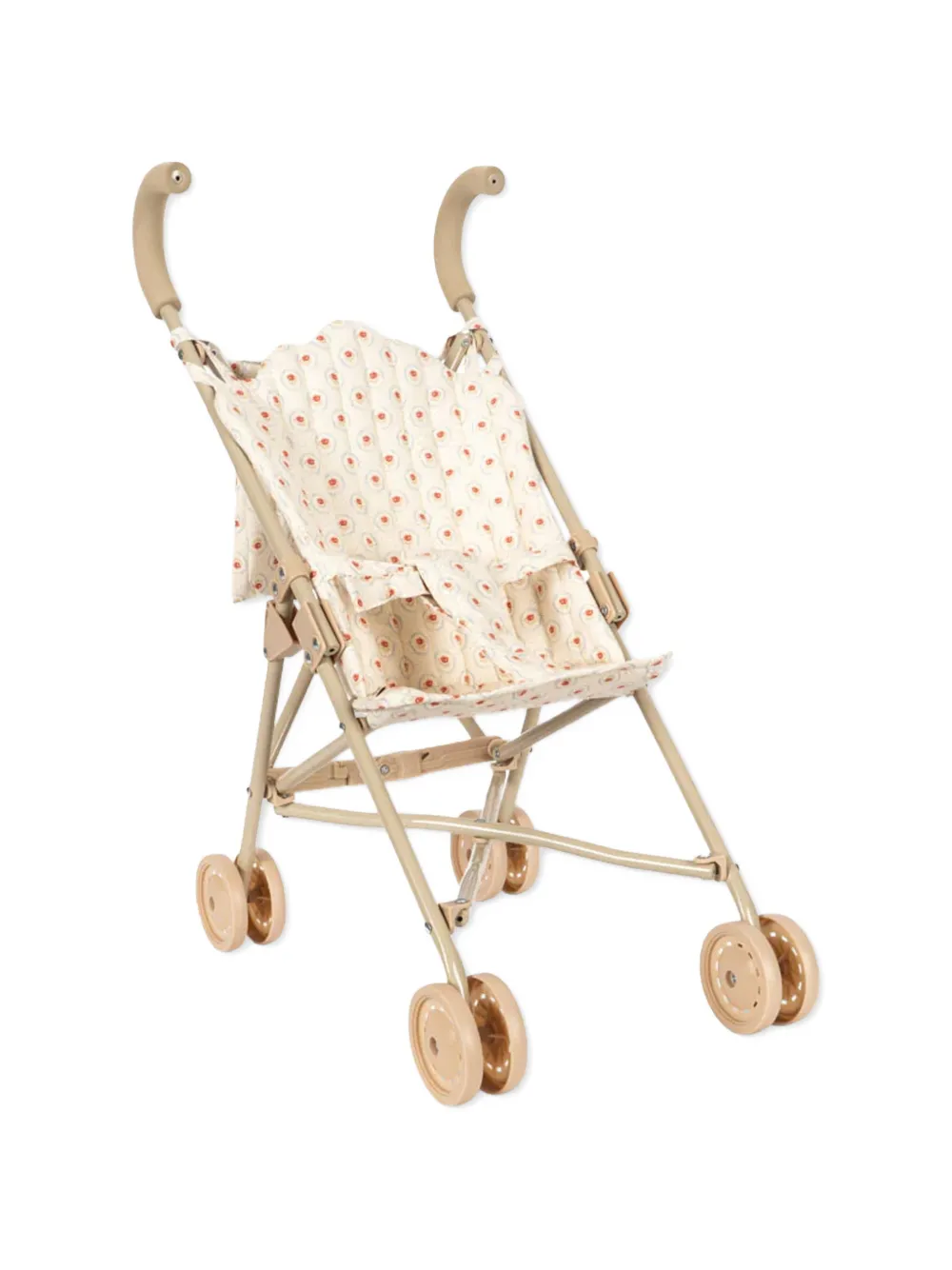 Konges Sløjd floral-print doll stroller - Toni neutri