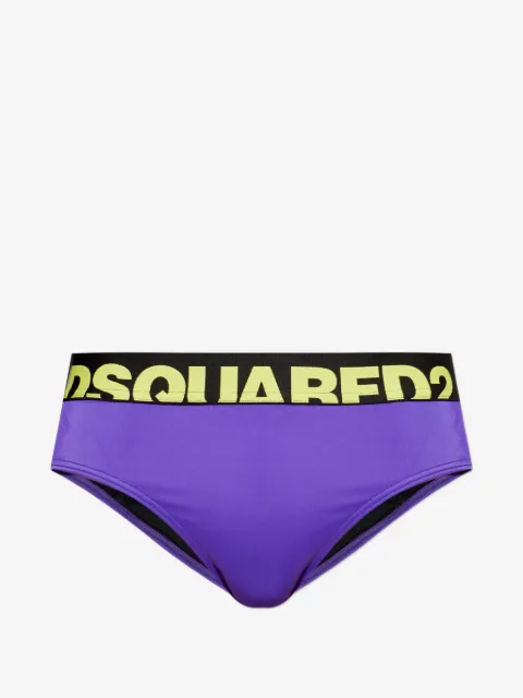 DSQUARED2 Dsquared2 logo swim briefs