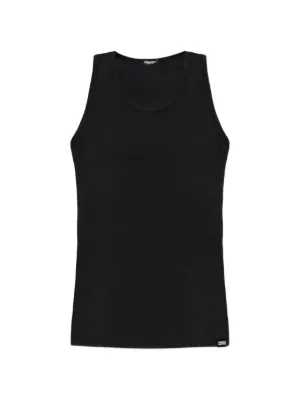 Versace ロゴ タンクトップ | ブラック | FARFETCH JP