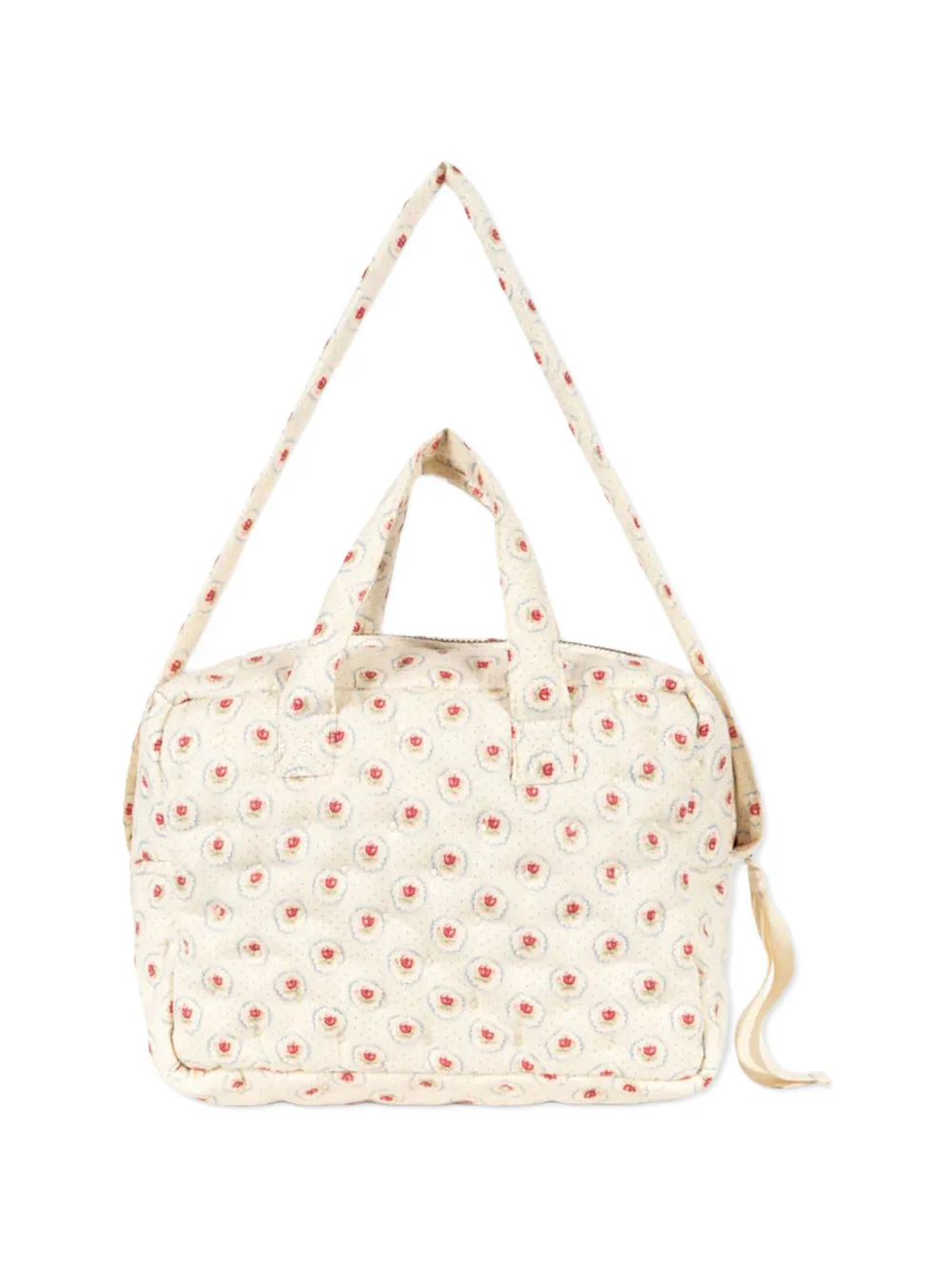 Floral-Print Doll Bag
