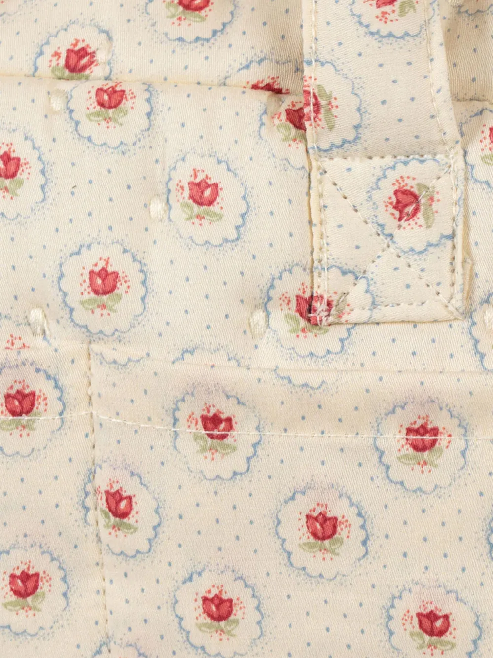 Floral-Print Doll Bag