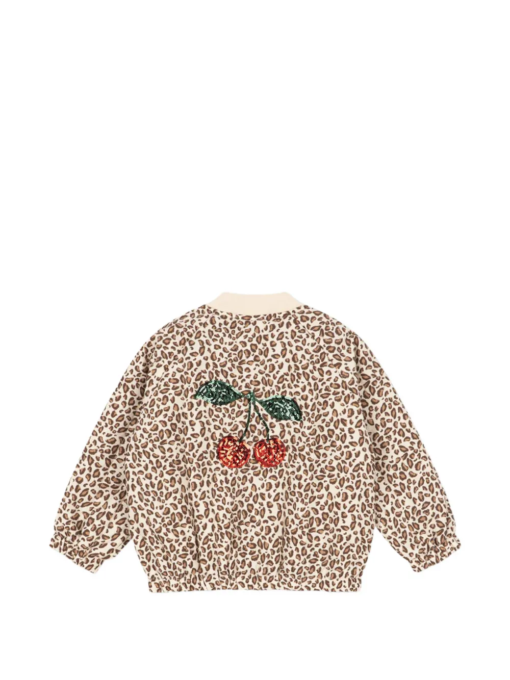  Konges Sløjd Juno Leopard-print Bomber Jacket - Neutrals 