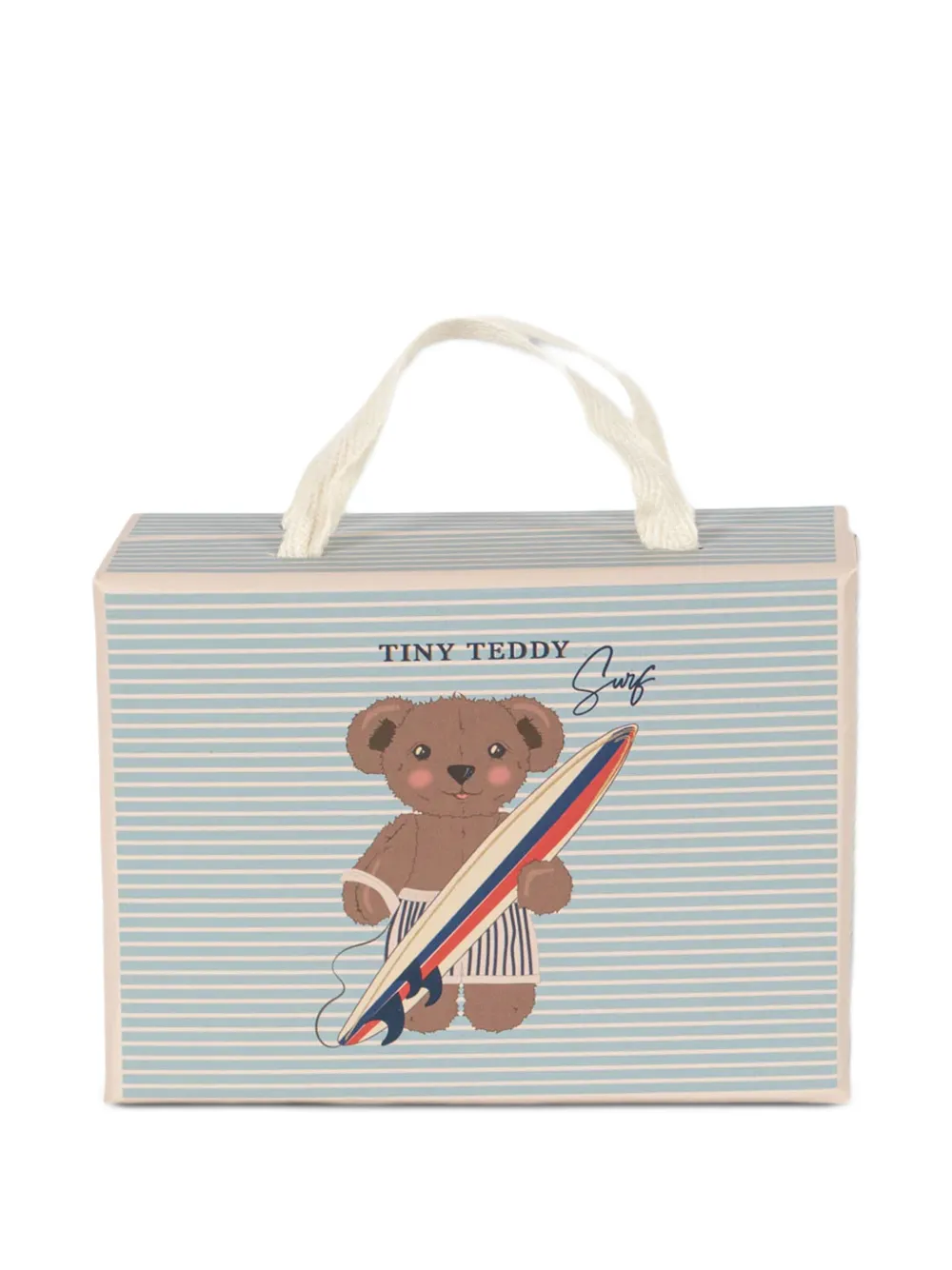Striped-Hat Teddy Toy
