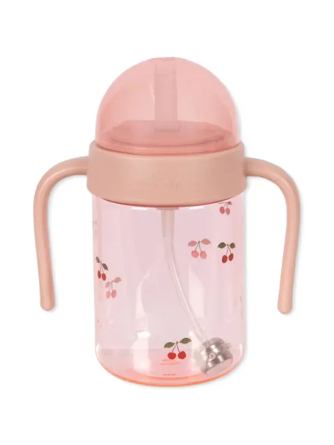 Konges Sløjd cherry-print bottle