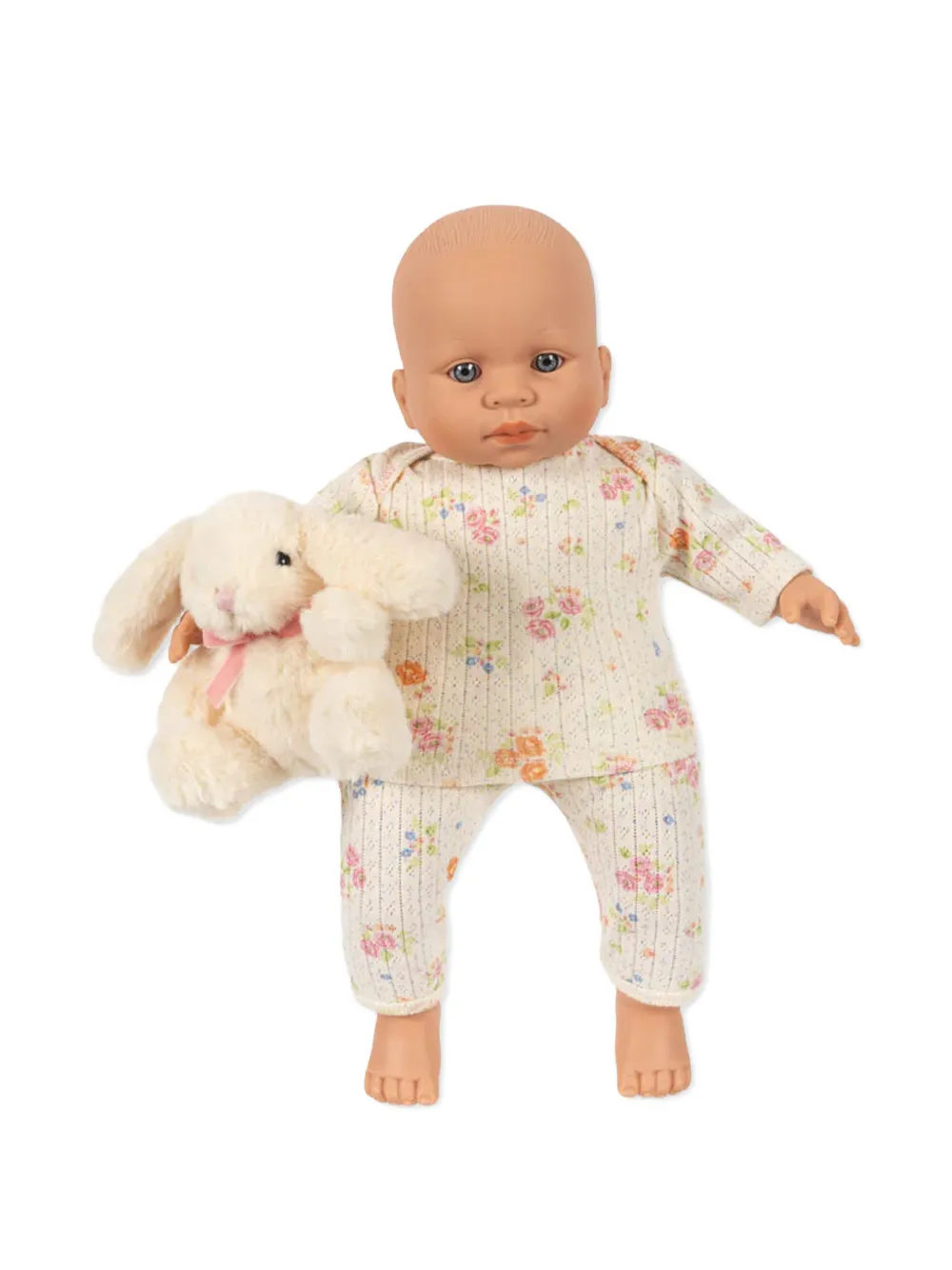 Konges Sløjd floral-print baby doll set - Toni neutri