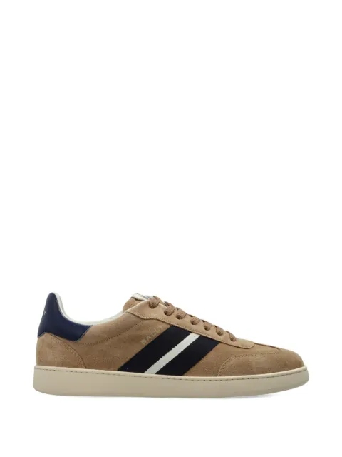 Bally striped leather trainers