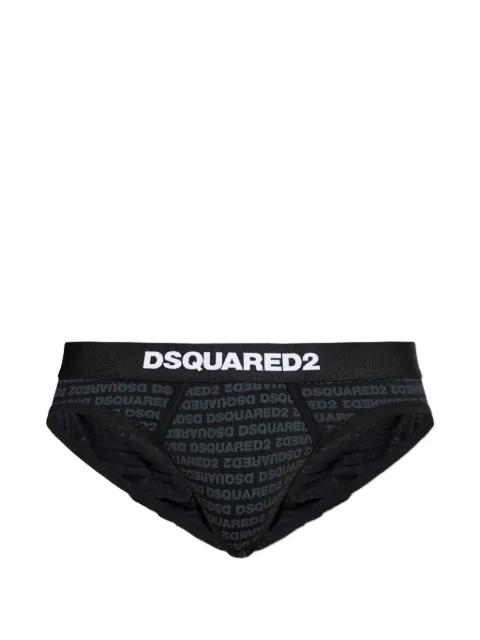 DSQUARED2 culotte à taille à logo
