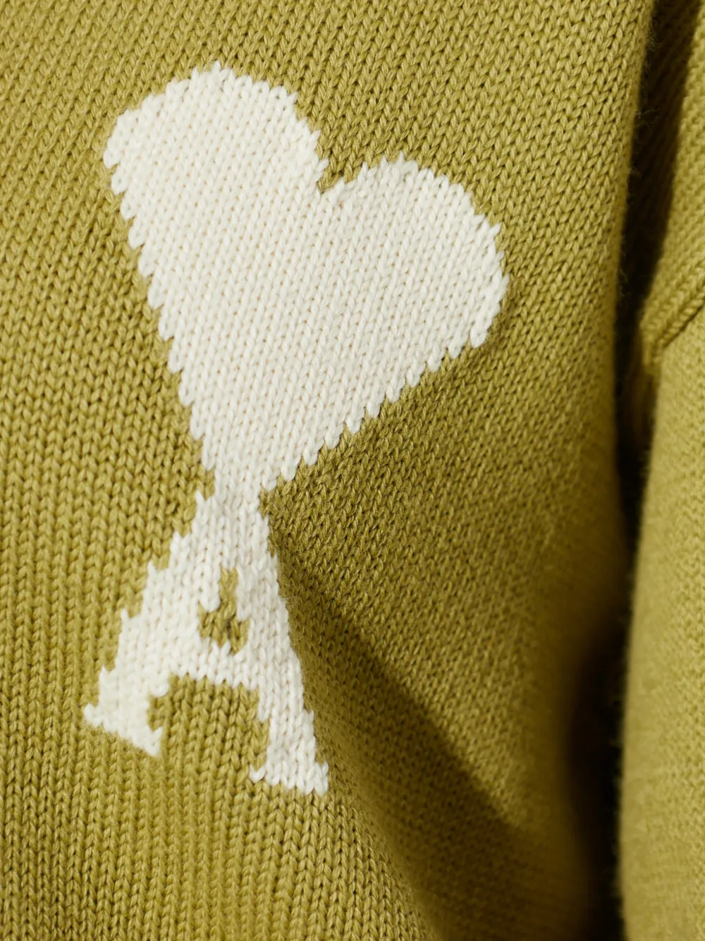 AMI Paris Wollen vest Groen