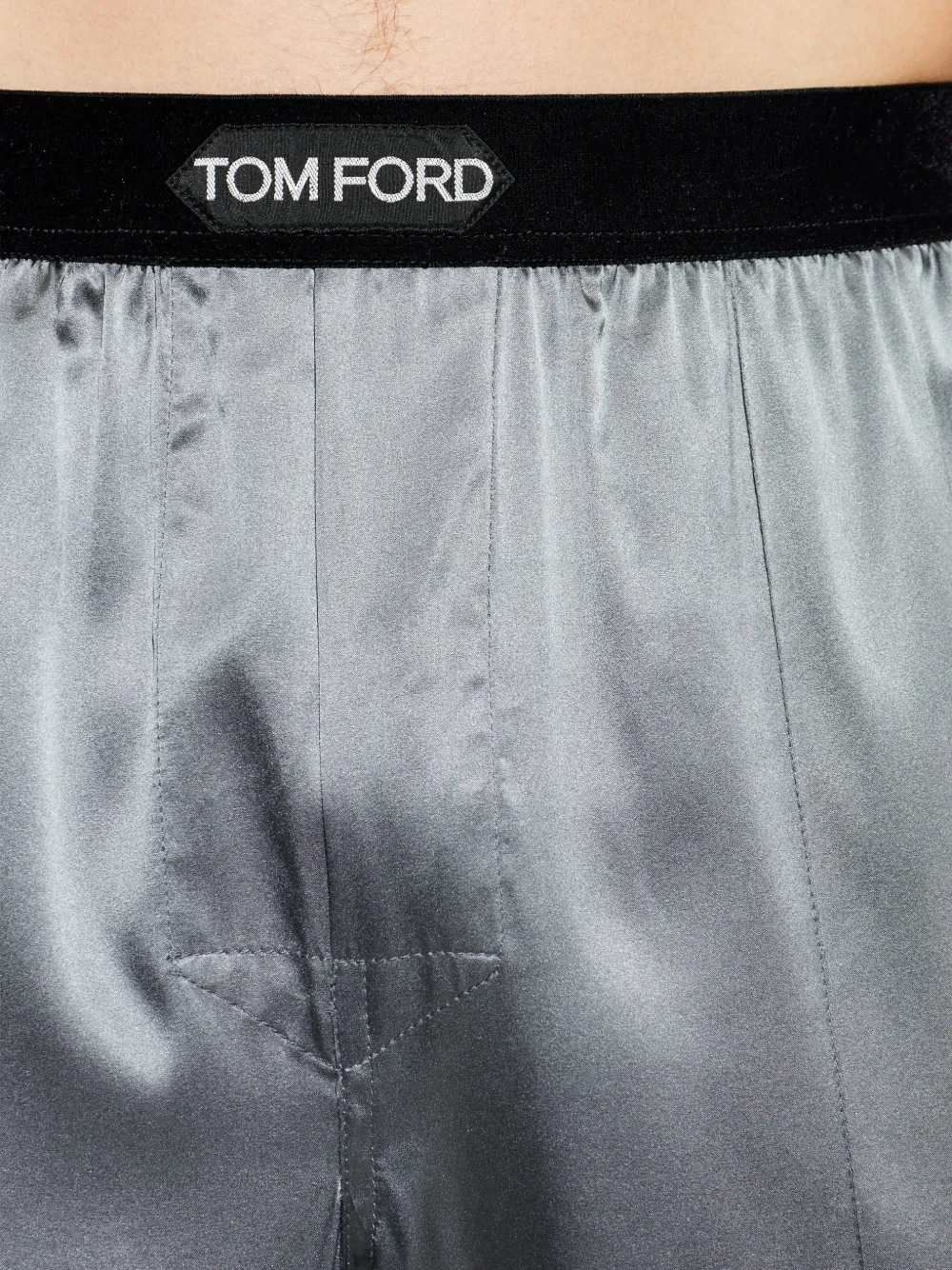 logo-waistband pajama bottoms