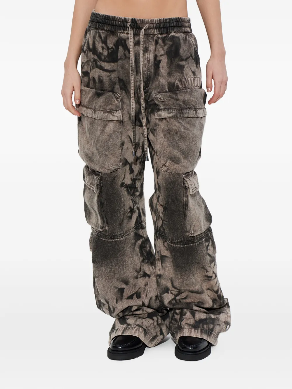  Amiri Cargo Trousers - Grey 