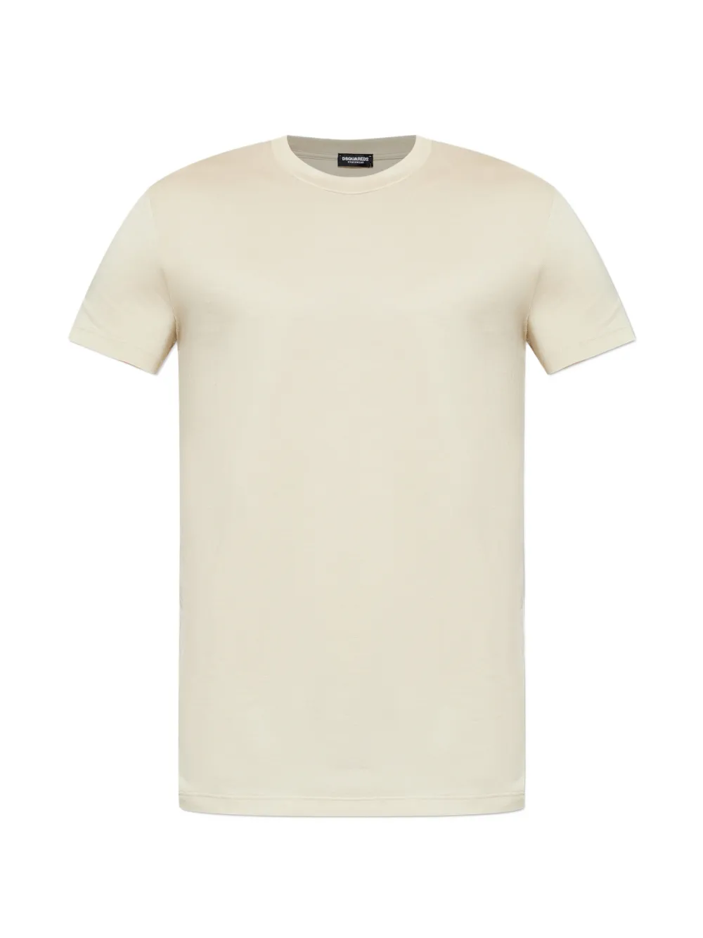 DSQUARED2 crewneck logo-patch T-shirt - Toni neutri