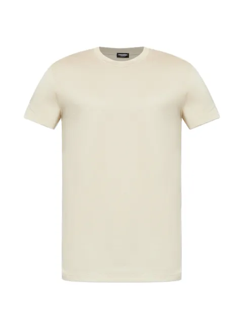 DSQUARED2 crewneck logo-patch T-shirt