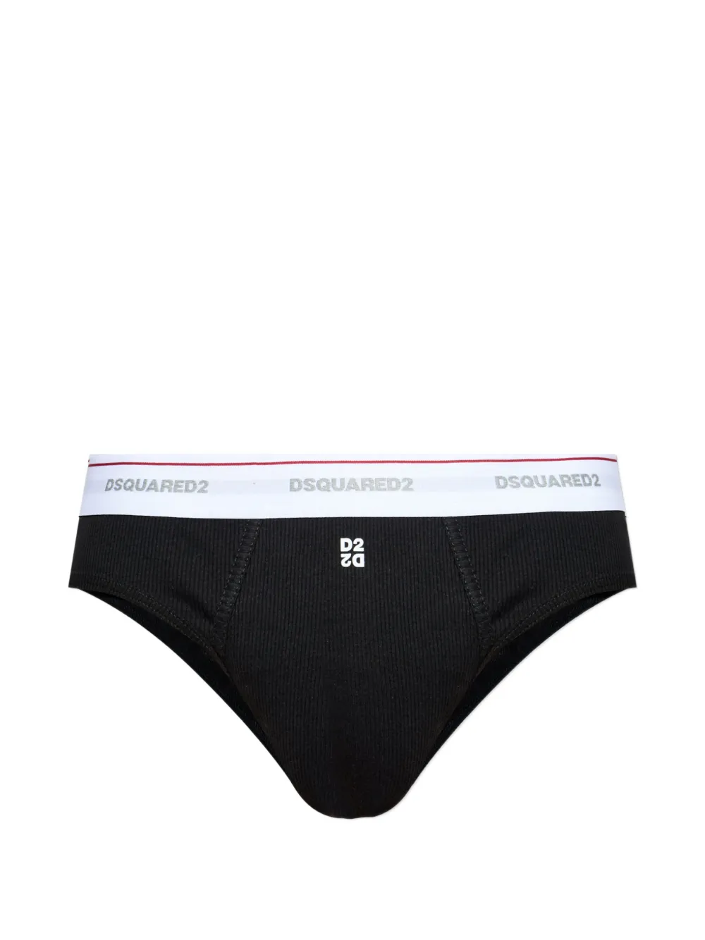 DSQUARED2 logo waistband briefs - Nero