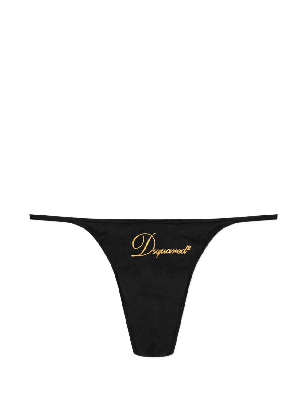 DSQUARED2 logo-detail thong - Schwarz
