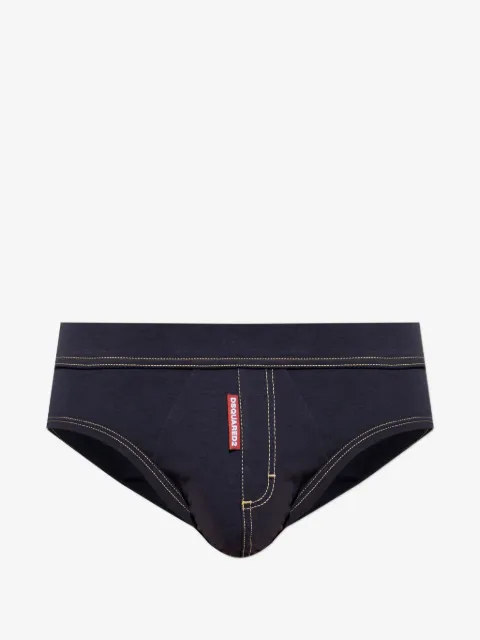 DSQUARED2 trosor med stygndetalj