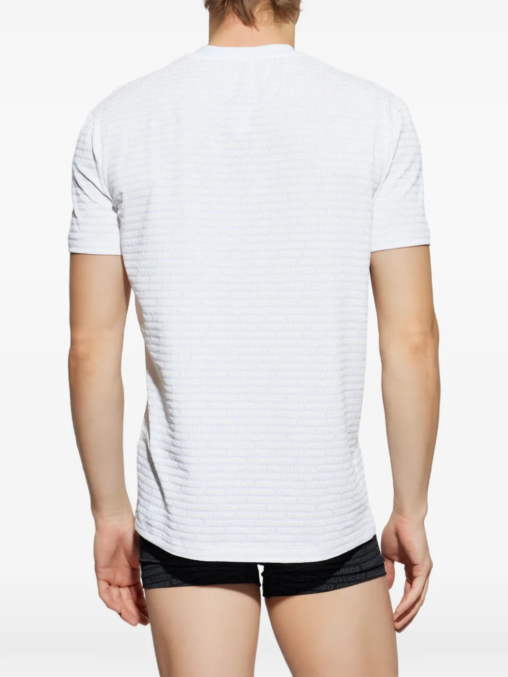  Dsquared2 T-shirt Con Logo - Bianco 