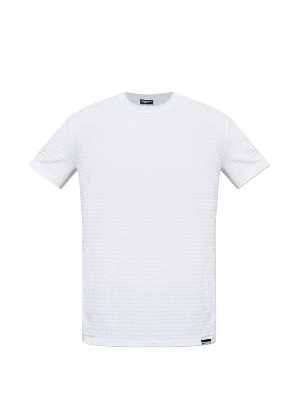 DSQUARED2 logo-print T-shirt - Bianco