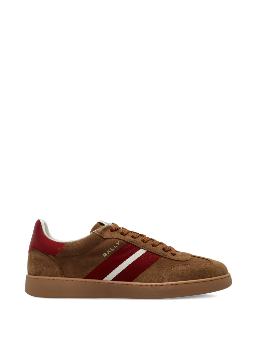 Bally striped trainers - Marrone