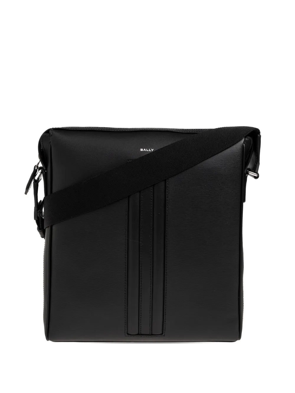 Bally stripe leather bag - Nero