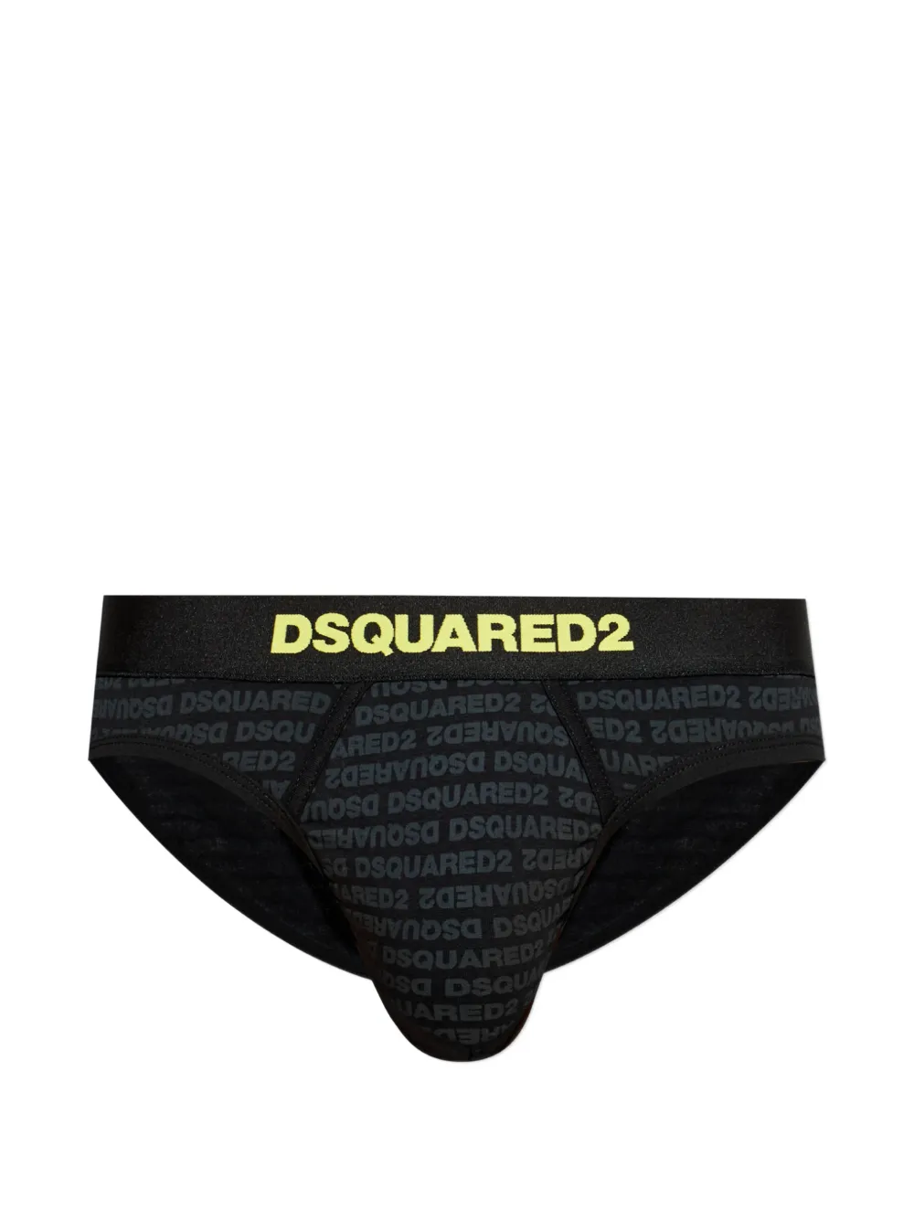 DSQUARED2 logo-print briefs - Nero