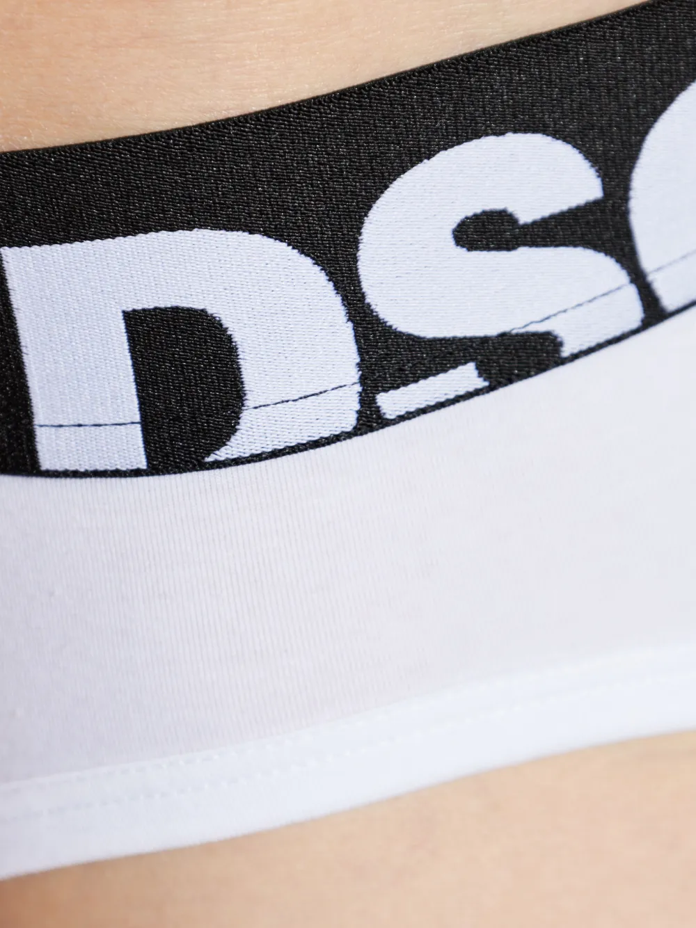DSQUARED2 Slip met logoband Wit