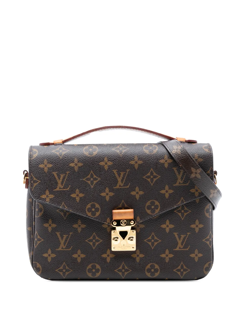 Louis Vuitton Pre-Owned 2017 Monogram Pochette Metis satchel - Marrone