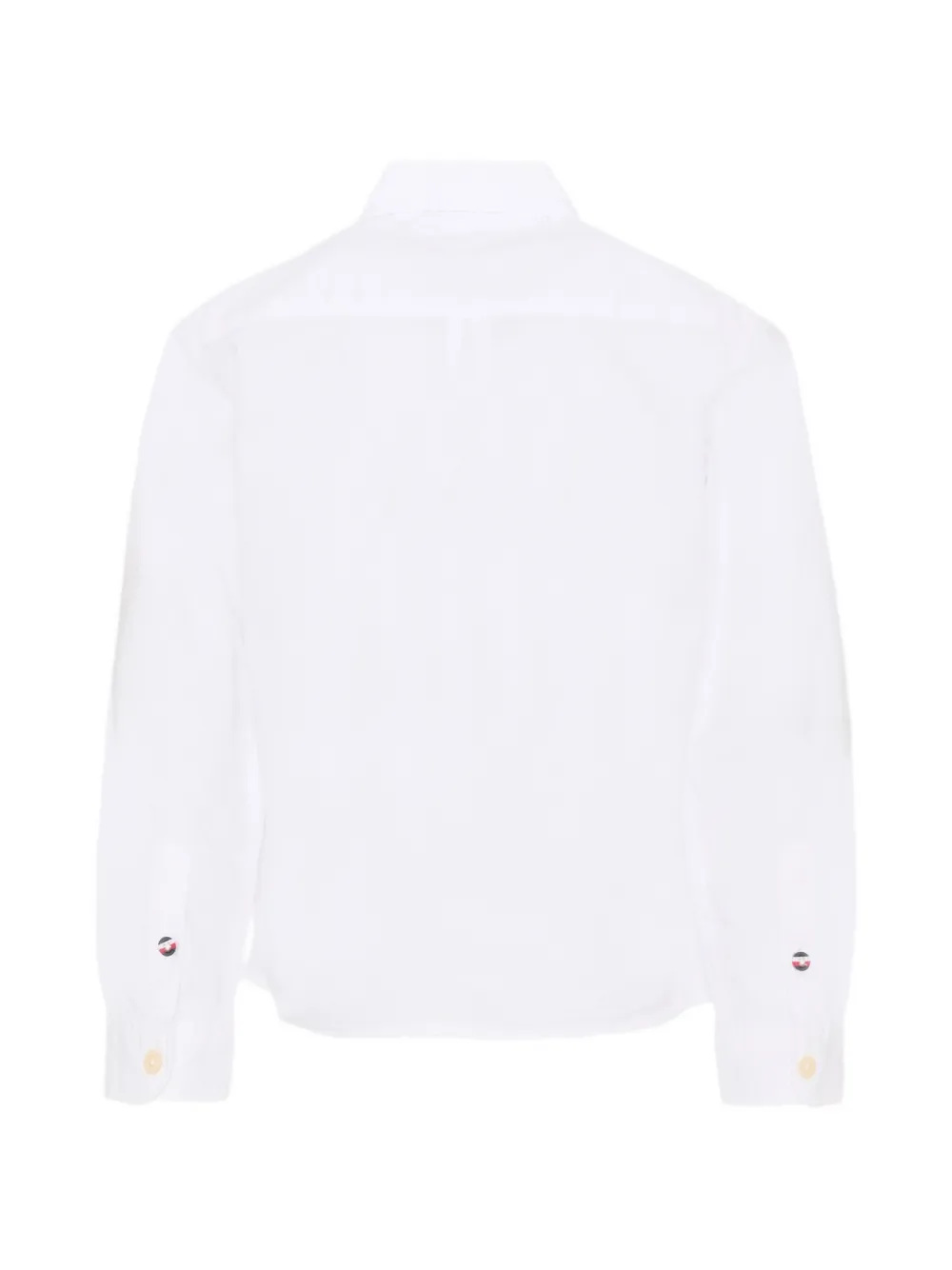 Tommy Hilfiger Junior Oxford shirt met knoopsluiting Wit