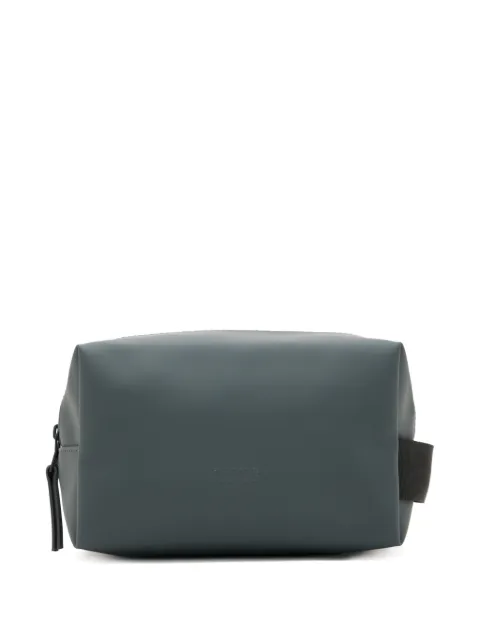 Rains zip-detail wash bag