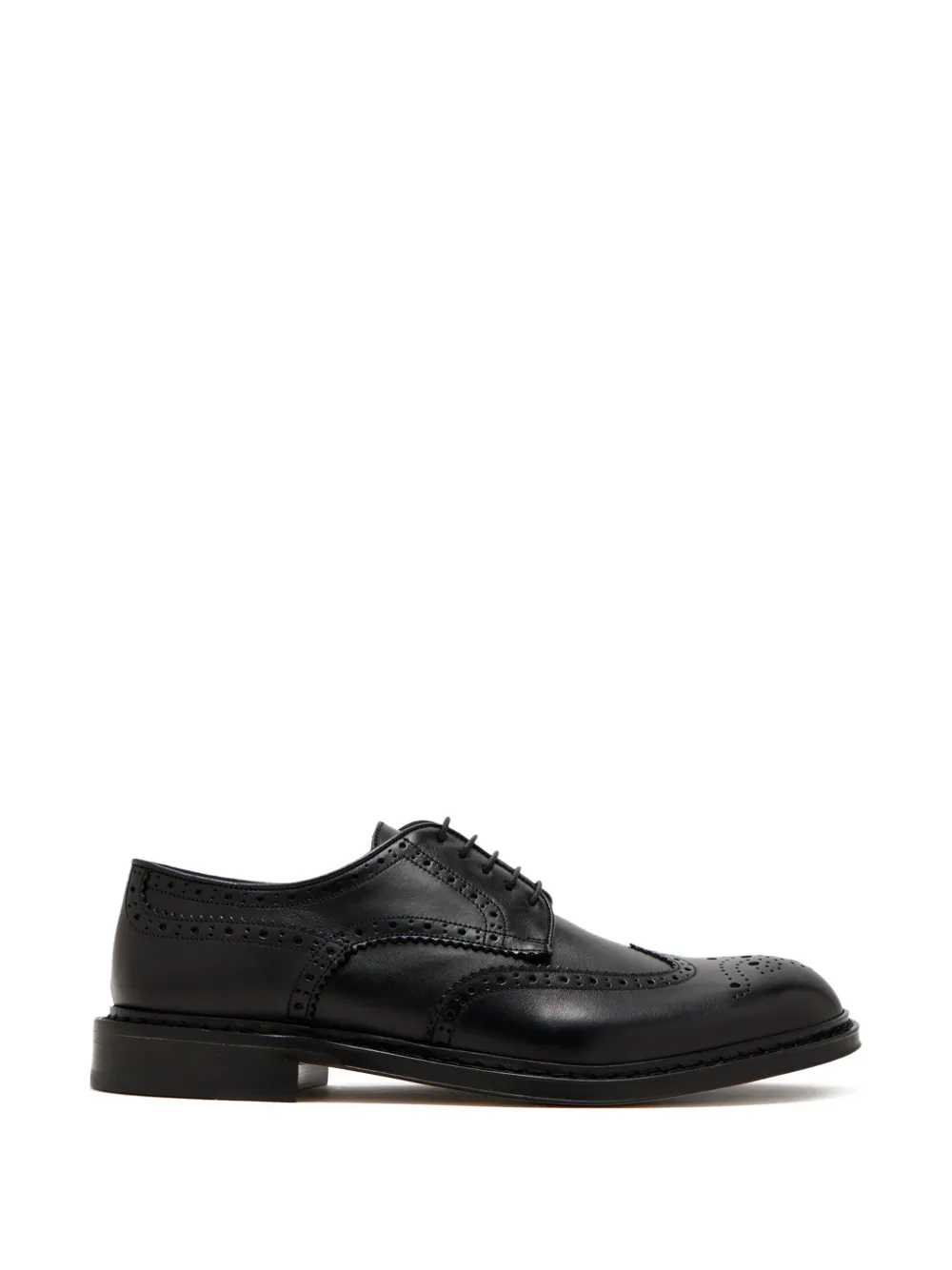 sturlini firenze brogue-detail derby shoes - Schwarz