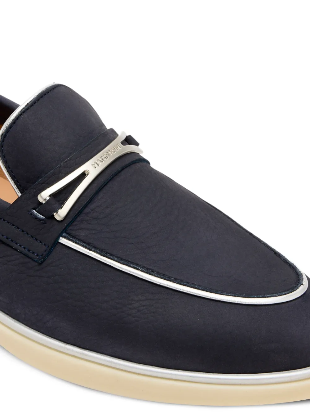 Magnanni Sofia loafers met metalen detail Blauw