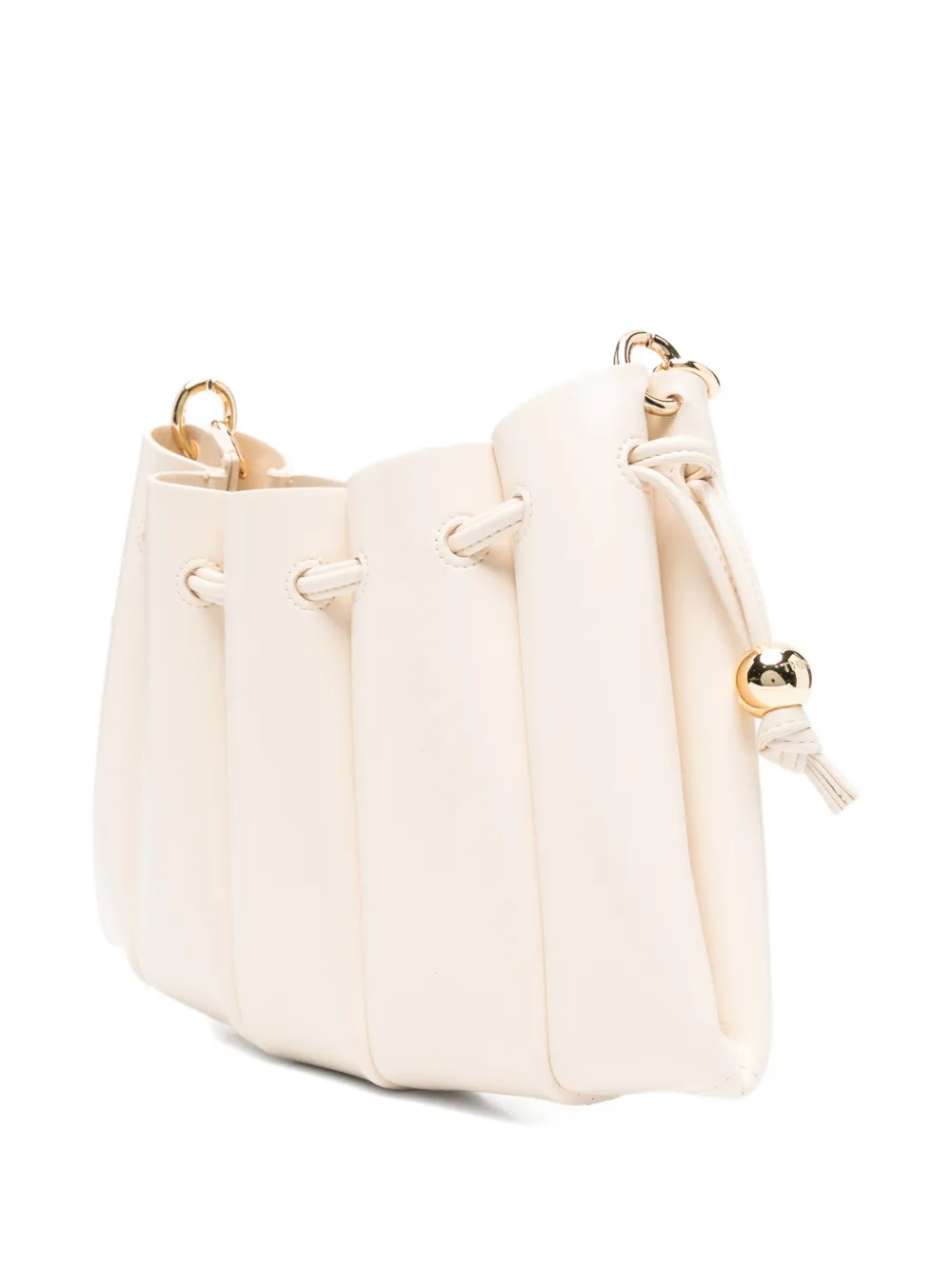  Themoirè Calipso Drawstring Cross Body Bag - Neutrals 