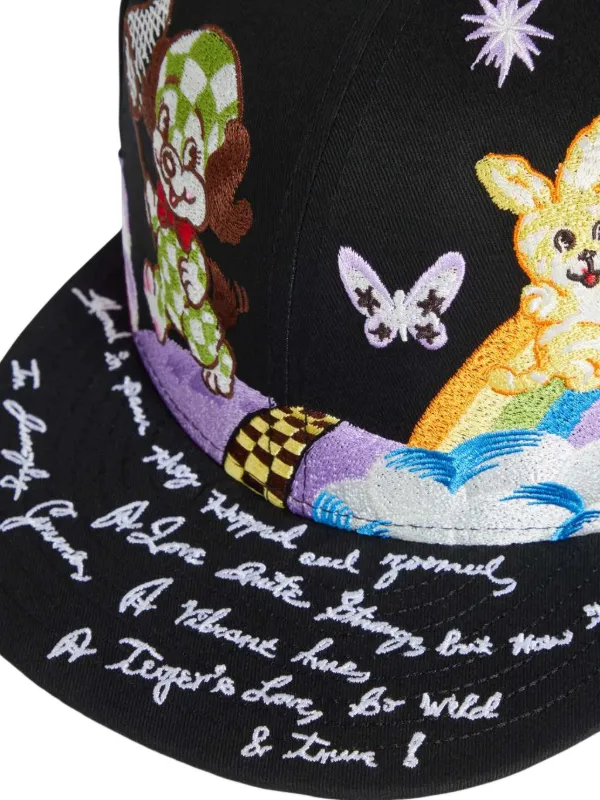 2929出品 Kenzo x New Era エンブロイダリーキャップ | ブラック | FARFETCH JP