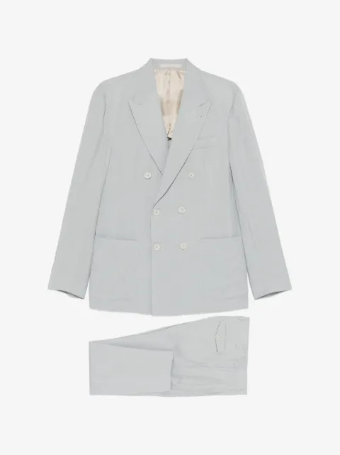 Eleventy double-breasted linen suit