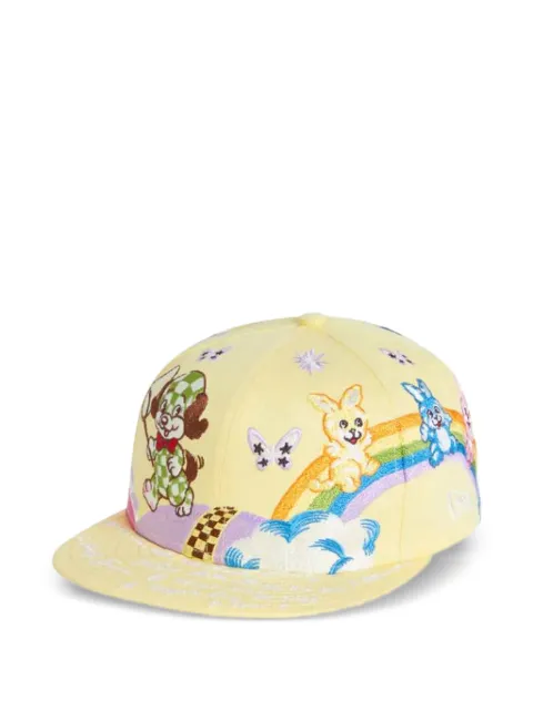 Kenzo x New Era Baseballkappe mit bestickter Krempe