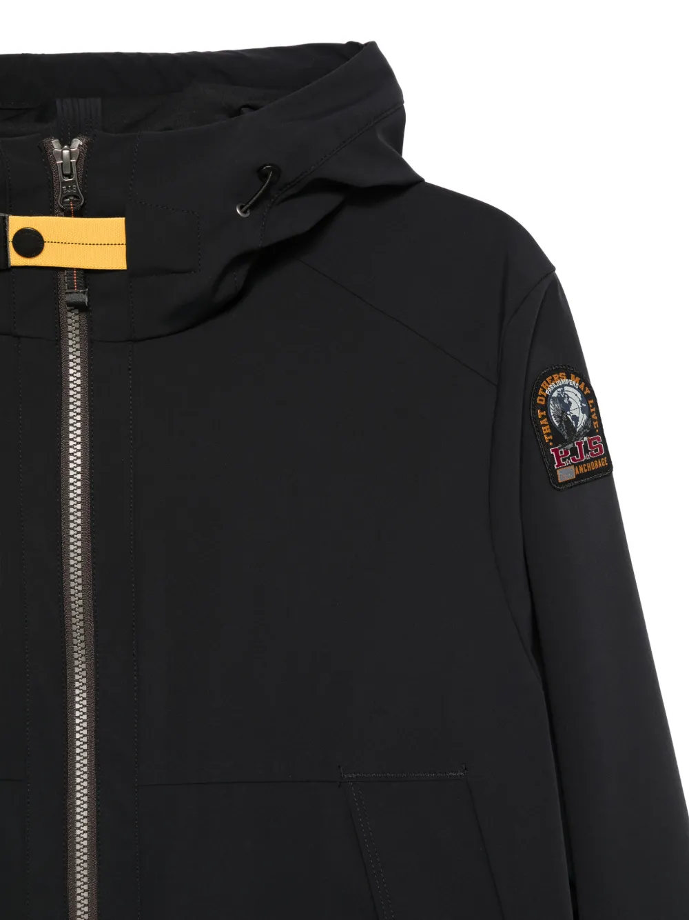  Parajumpers Hooded Zip-up Jacket - Black 