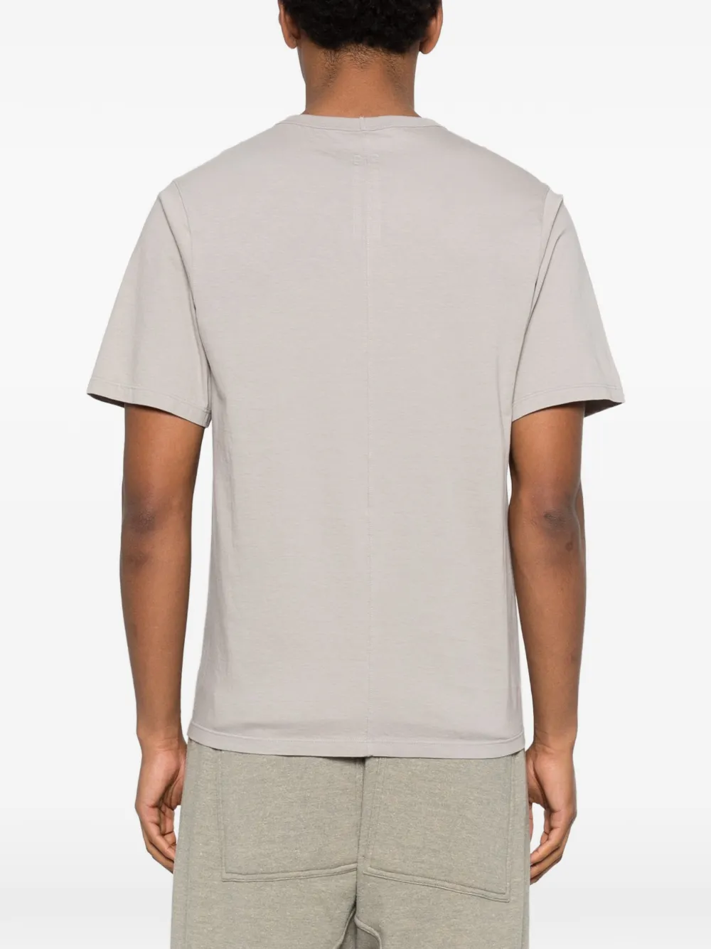 Rick Owens T-shirt met afwerking Beige