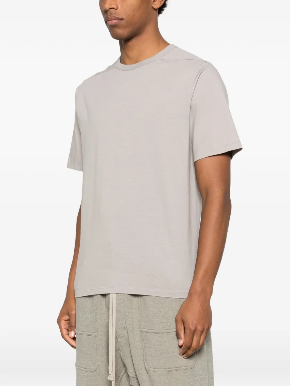 Rick Owens T-shirt met afwerking Beige