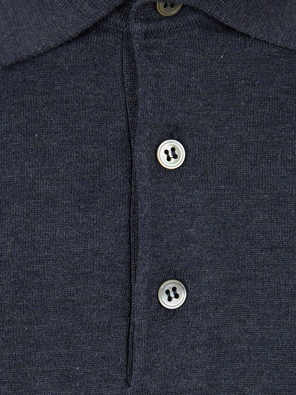Lardini Katoenen poloshirt met korte mouwen Blauw