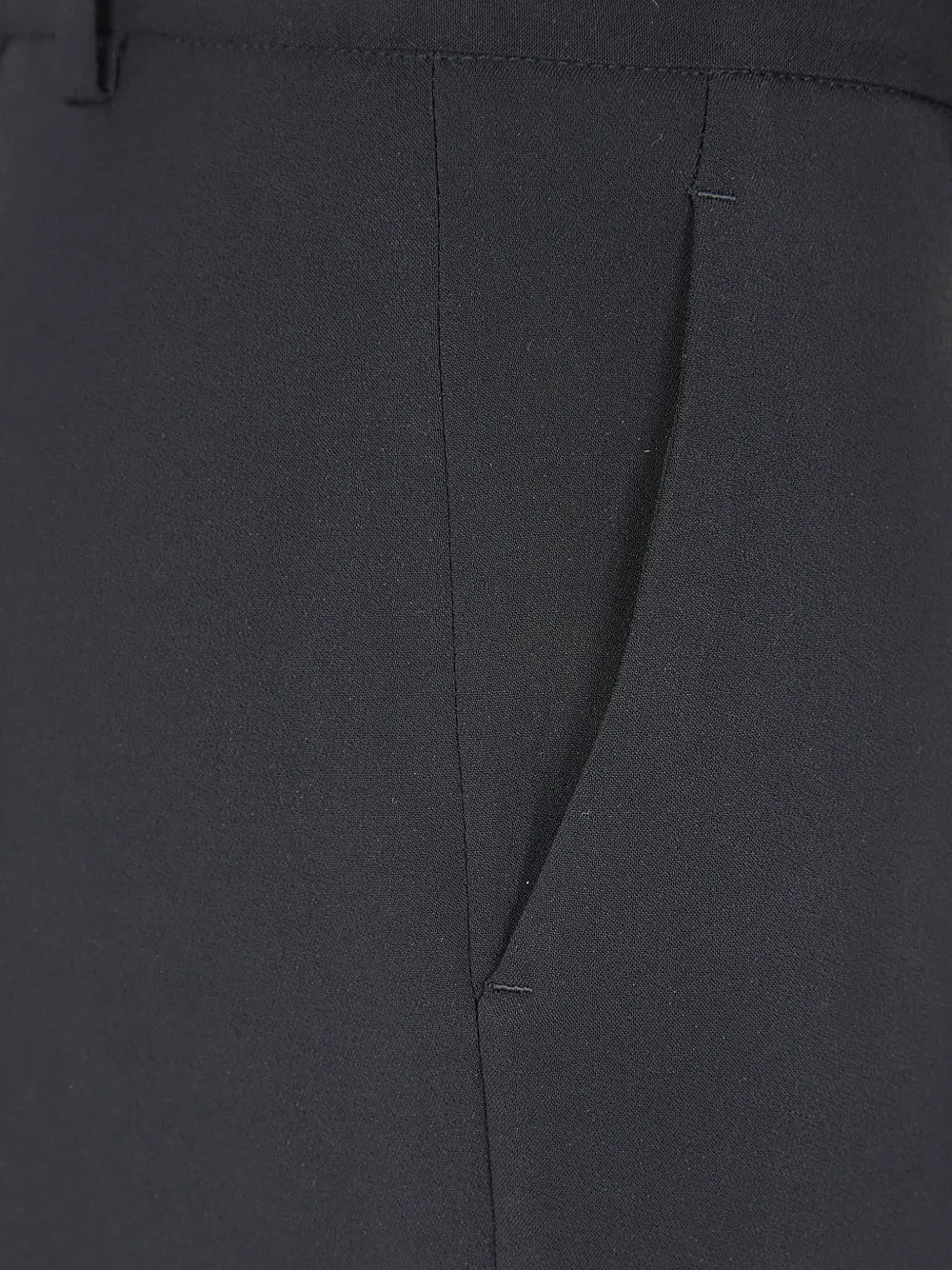 Ermanno Scervino Broek met split Zwart