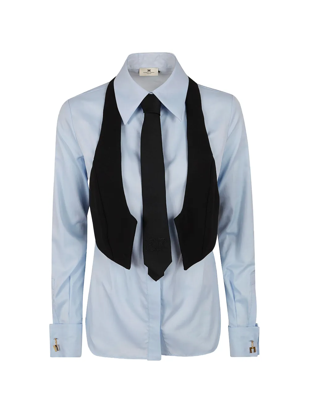Elisabetta Franchi layered shirt - Blu