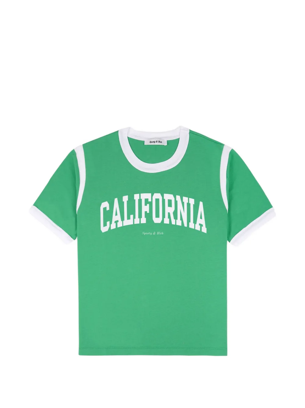 Sporty & Rich graphic T-shirt - Verde